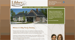 Desktop Screenshot of libbeydentistry.com