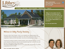 Tablet Screenshot of libbeydentistry.com